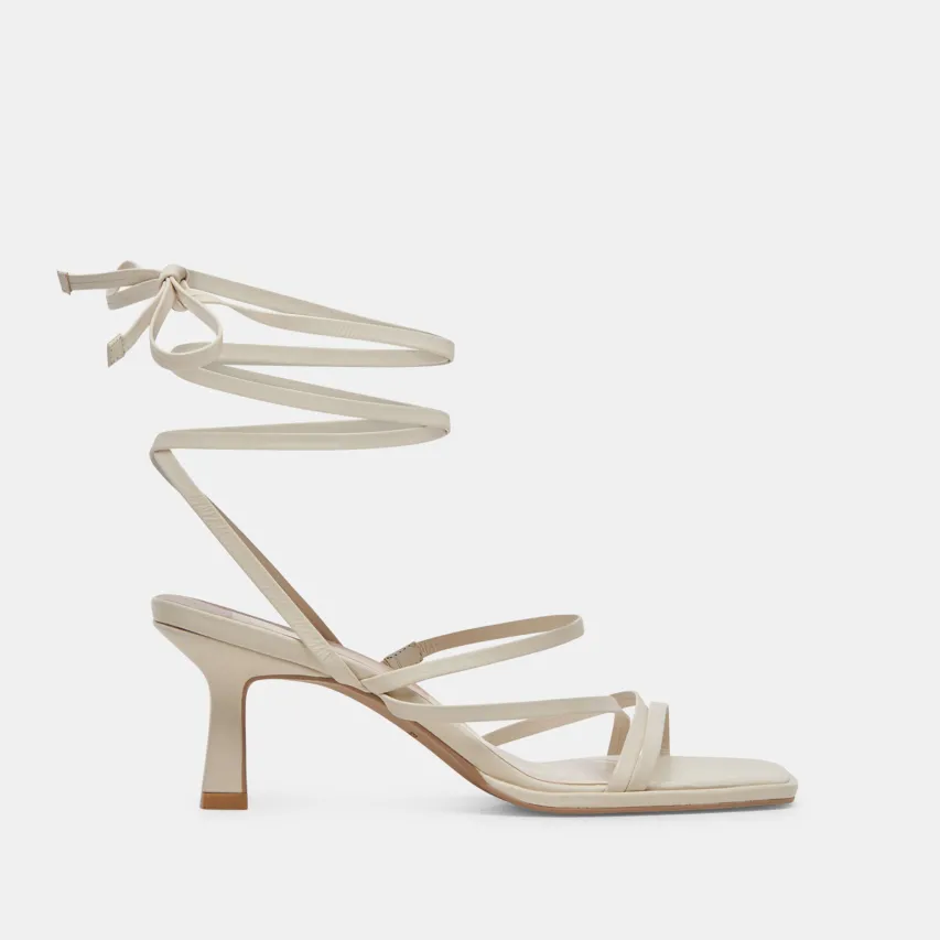MALABO HEELS IVORY LEATHER^Dolce Vita Outlet