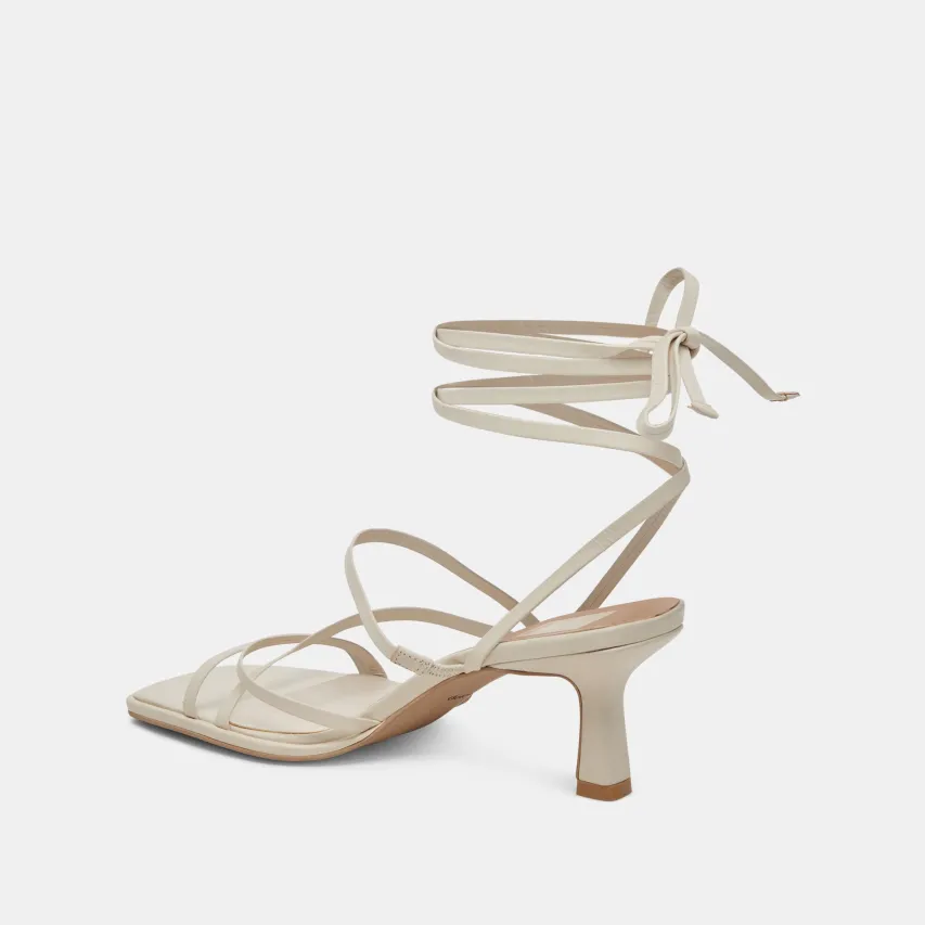 MALABO HEELS IVORY LEATHER^Dolce Vita Outlet