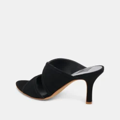 MANDEL HEELS ONYX SUEDE^Dolce Vita Clearance