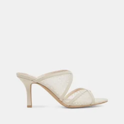 MANDEL PEARL HEELS IVORY MESH^Dolce Vita Sale