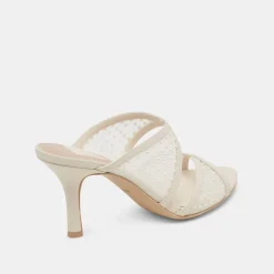 MANDEL PEARL HEELS IVORY MESH^Dolce Vita Sale