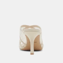 MANDEL PEARL HEELS IVORY MESH^Dolce Vita Sale