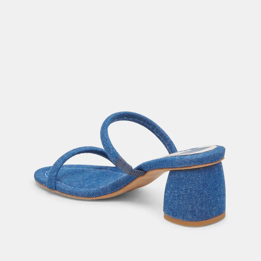 MANDIE HEELS BLUE DENIM^Dolce Vita Fashion