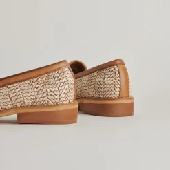 MARINA LOAFERS BROWN MULTI RAFFIA^Dolce Vita Best