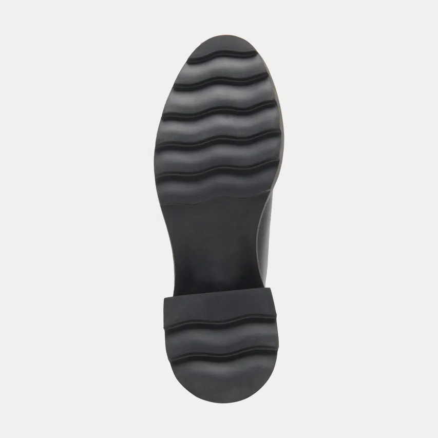 MARTEY H2O WIDE BOOTS BLACK LEATHER^Dolce Vita Hot