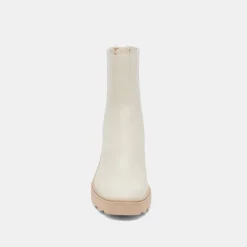 MARTEY H2O WIDE BOOTS IVORY LEATHER^Dolce Vita Discount