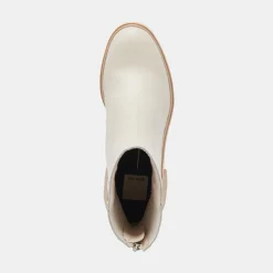 MARTEY H2O WIDE BOOTS IVORY LEATHER^Dolce Vita Discount