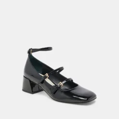 MEADOW HEELS MIDNIGHT PATENT LEATHER^Dolce Vita Sale