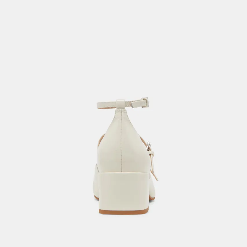 MEADOW HEELS WHITE PATENT LEATHER^Dolce Vita Online