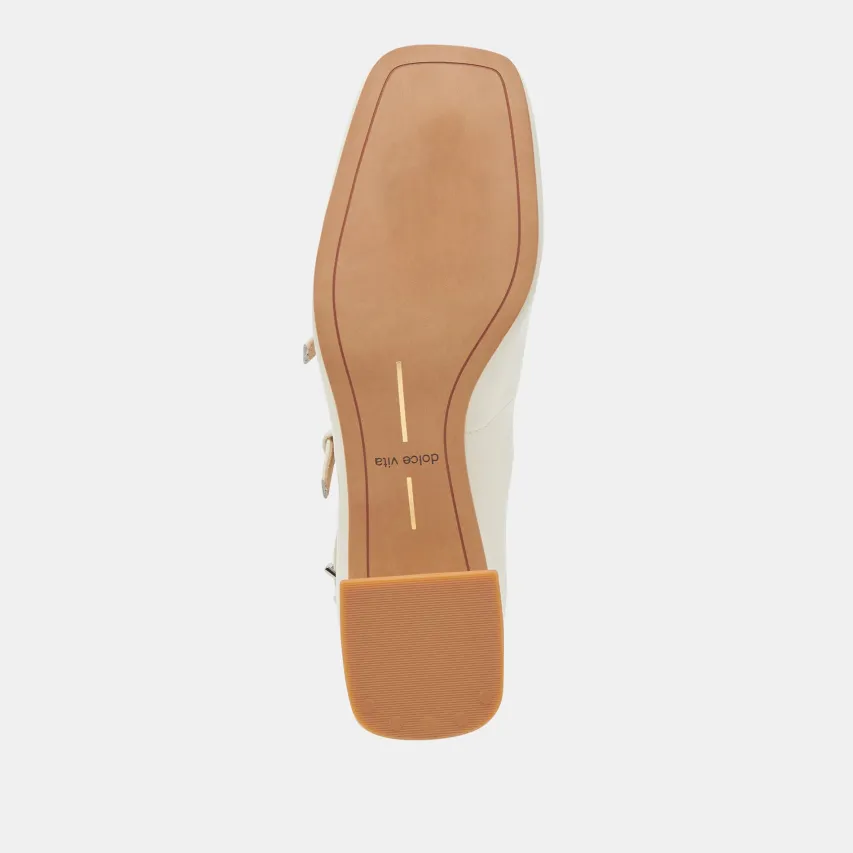 MEADOW HEELS WHITE PATENT LEATHER^Dolce Vita Online