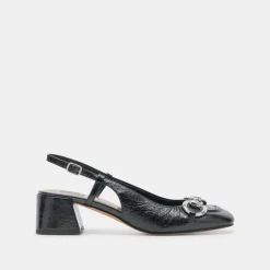 MELLI HEELS MIDNIGHT CRINKLE PATENT^Dolce Vita Sale