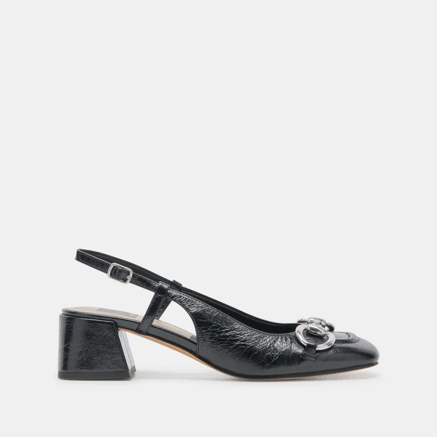 MELLI HEELS MIDNIGHT CRINKLE PATENT^Dolce Vita Sale