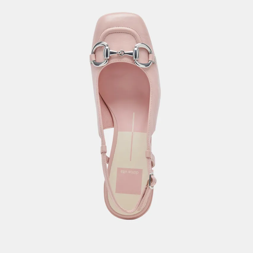 MELLI HEELS PINK CRINKLE PATENT^Dolce Vita Hot