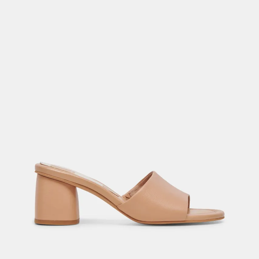 MINNY DRESS HEELS TAN LEATHER^Dolce Vita Best