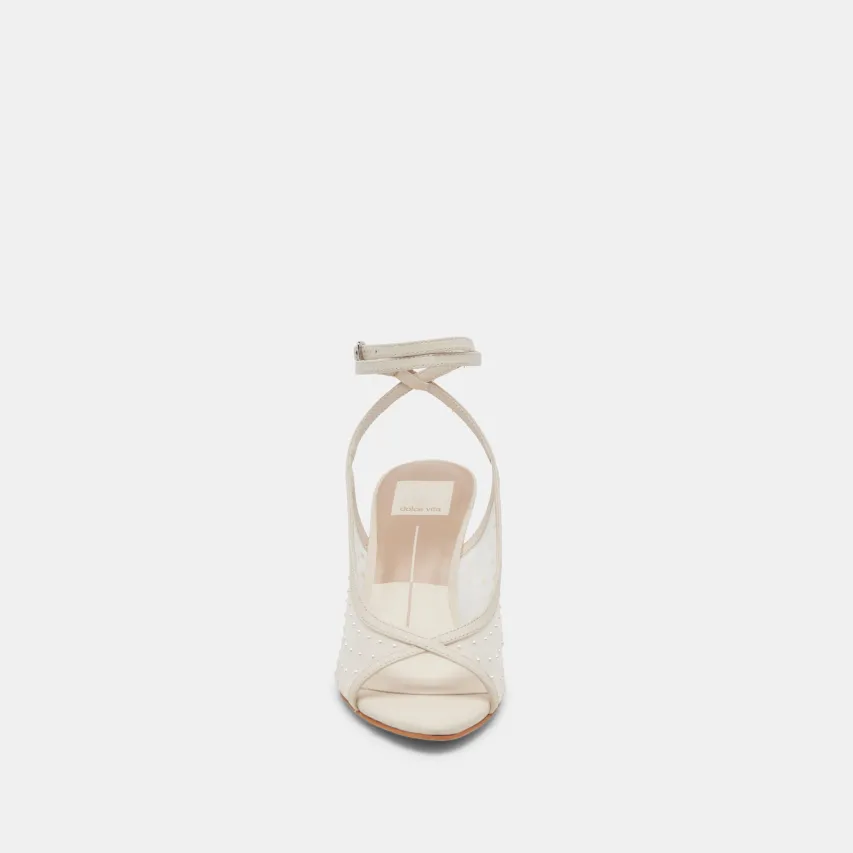 MISSY PEARL HEELS IVORY MESH^Dolce Vita Online