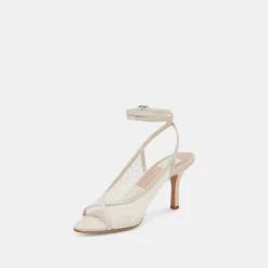 MISSY PEARL HEELS IVORY MESH^Dolce Vita Online