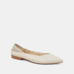 NADAV BALLET FLATS IVORY LEATHER^Dolce Vita Discount