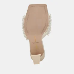NANDY PEARL HEELS VANILLA PEARLS^Dolce Vita Clearance