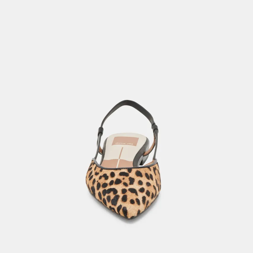 NARAH FLATS LEOPARD CALF HAIR^Dolce Vita Hot