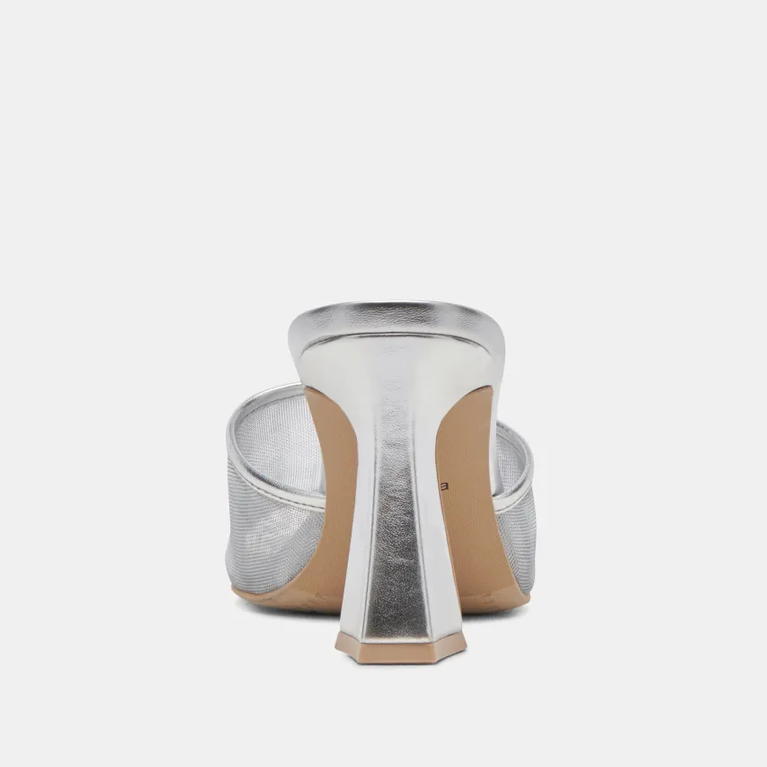 NARDA HEELS SILVER MESH^Dolce Vita Discount