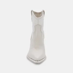 NASHE BOOTIES OFF WHITE PEARLS^Dolce Vita Fashion