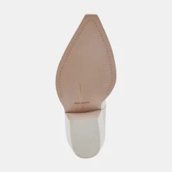 NASHE BOOTIES OFF WHITE PEARLS^Dolce Vita Fashion