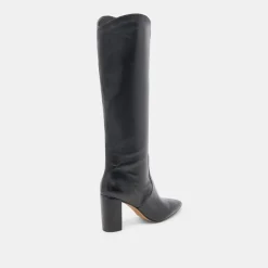 NEDI BOOTS BLACK LEATHER^Dolce Vita Outlet