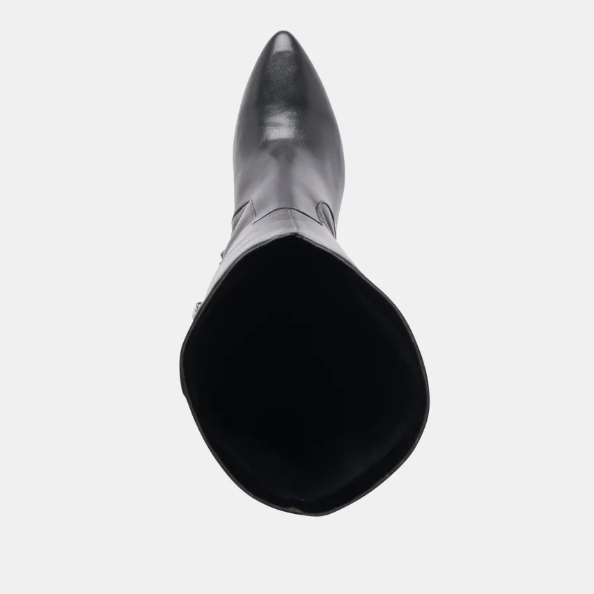 NEDI BOOTS BLACK LEATHER^Dolce Vita Outlet