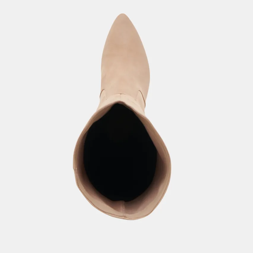 NEDI WIDE CALF BOOTS DUNE NUBUCK^Dolce Vita New