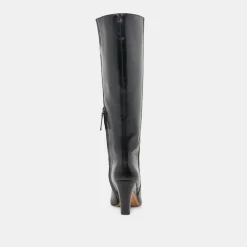 NELAS WIDE CALF BOOTS BLACK LEATHER^Dolce Vita Hot