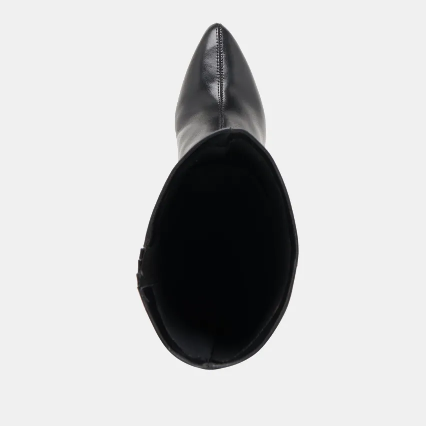 NELAS WIDE CALF BOOTS BLACK LEATHER^Dolce Vita Hot