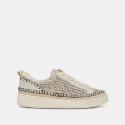 NICONA SNEAKERS BLACK NATURAL RAFFIA^Dolce Vita Discount