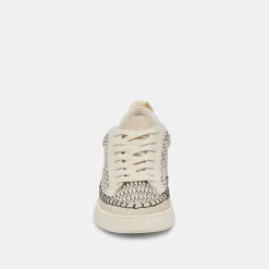 NICONA SNEAKERS BLACK NATURAL RAFFIA^Dolce Vita Discount