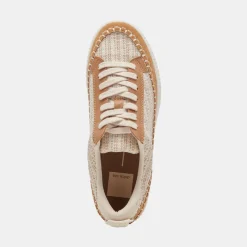 NICONA SNEAKERS BROWN MULTI WOVEN^Dolce Vita Hot