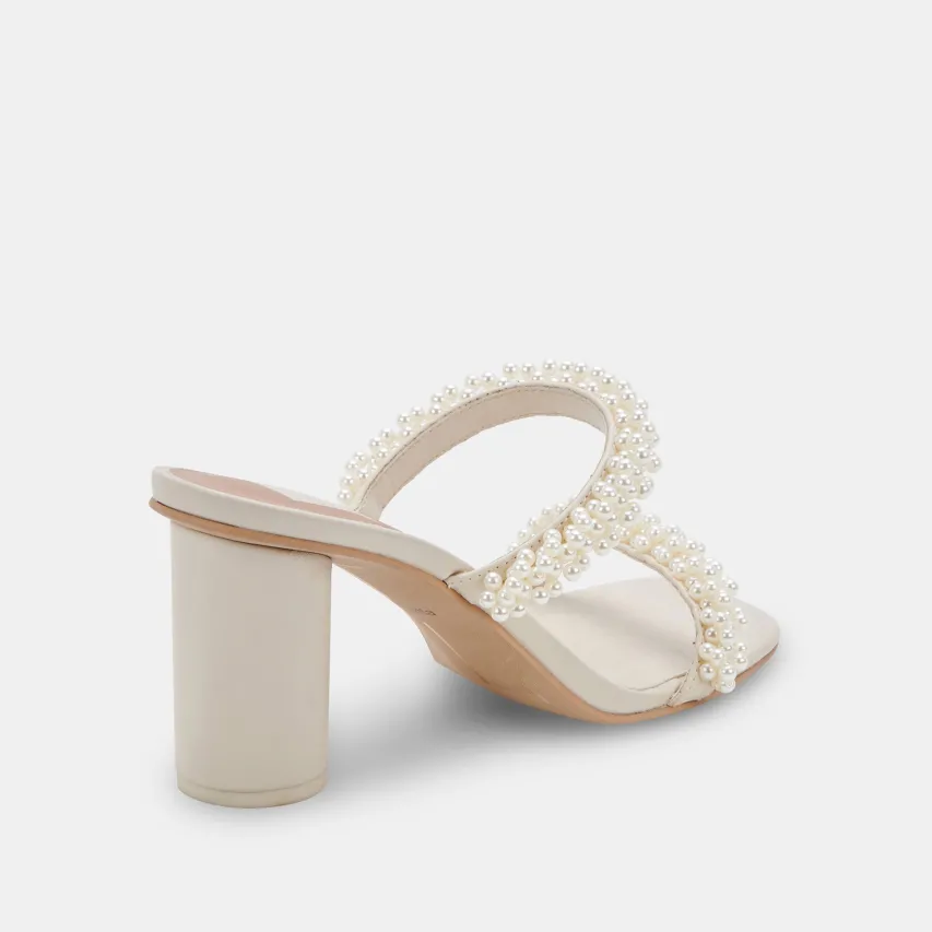 NOEL HEELS VANILLA PEARLS^Dolce Vita Online