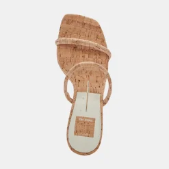 NOLES HEELS NATURAL CORK^Dolce Vita Outlet