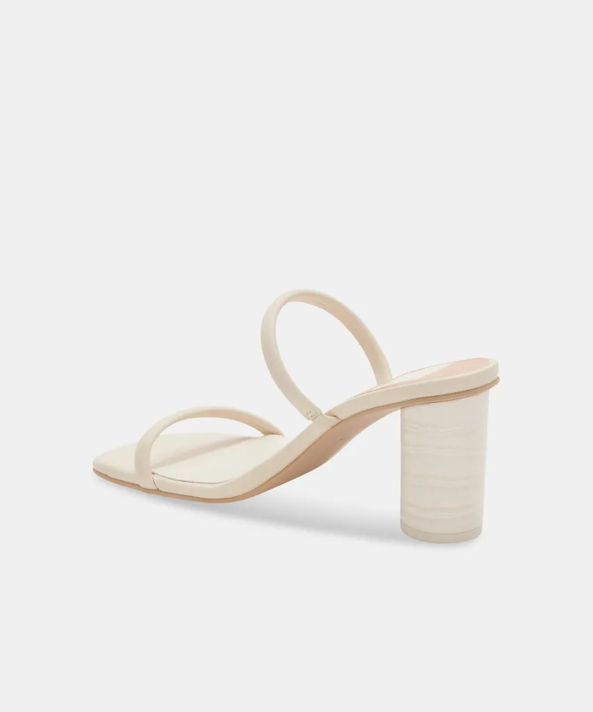 NOLES WIDE HEELS IVORY STELLA^Dolce Vita Hot