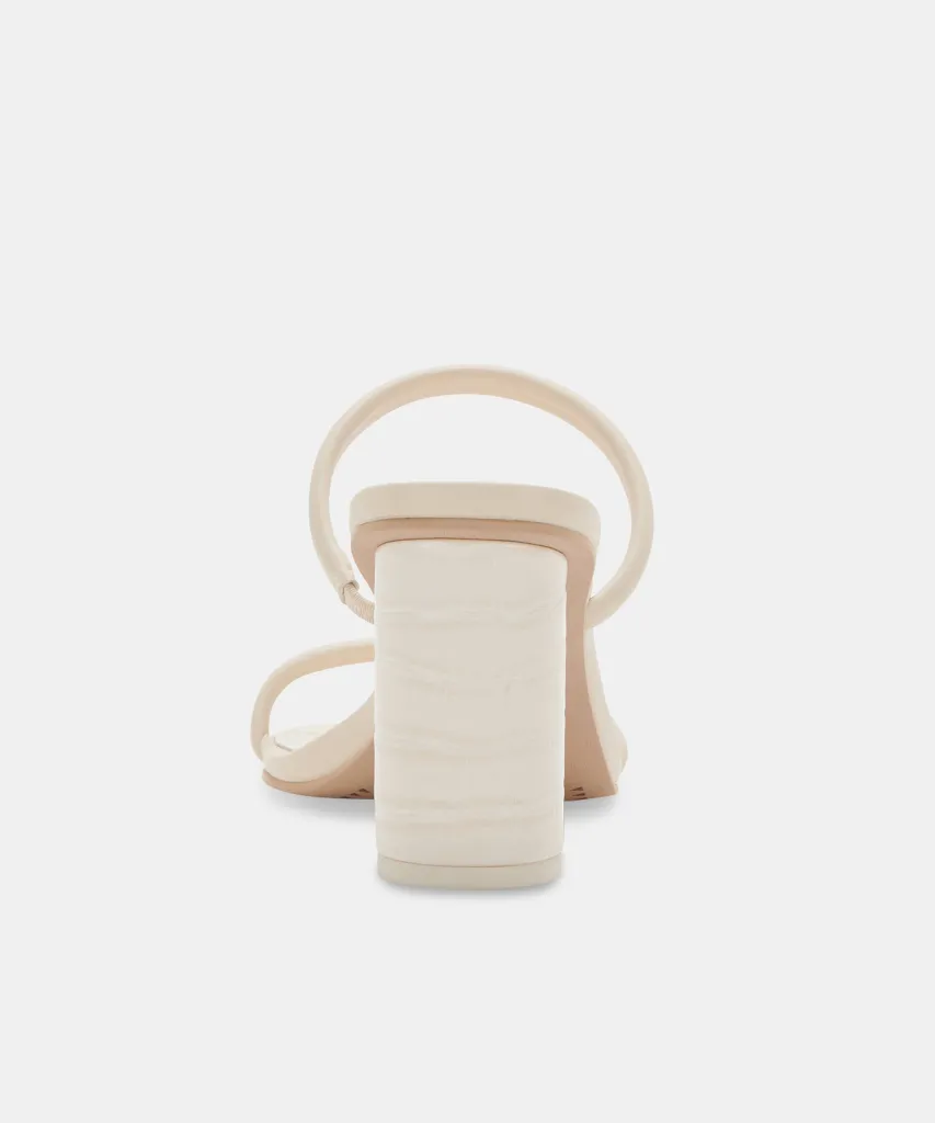 NOLES WIDE HEELS IVORY STELLA^Dolce Vita Hot