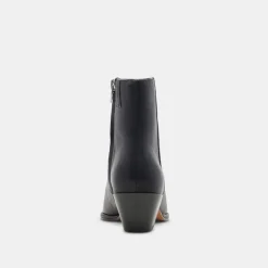 NONAH WIDE BOOTIES BLACK LEATHER^Dolce Vita Best