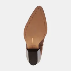 NONAH WIDE BOOTIES DK BROWN SUEDE^Dolce Vita Fashion