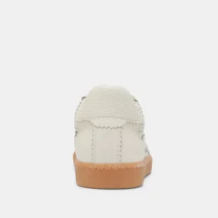 NOTICE EYELET PERF SNEAKERS WHITE LEATHER^Dolce Vita Hot