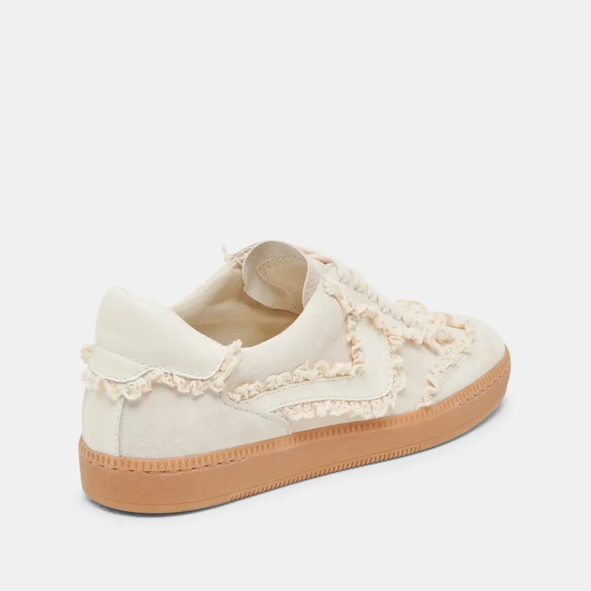 NOTICE LACE SNEAKERS IVORY SUEDE^Dolce Vita Outlet