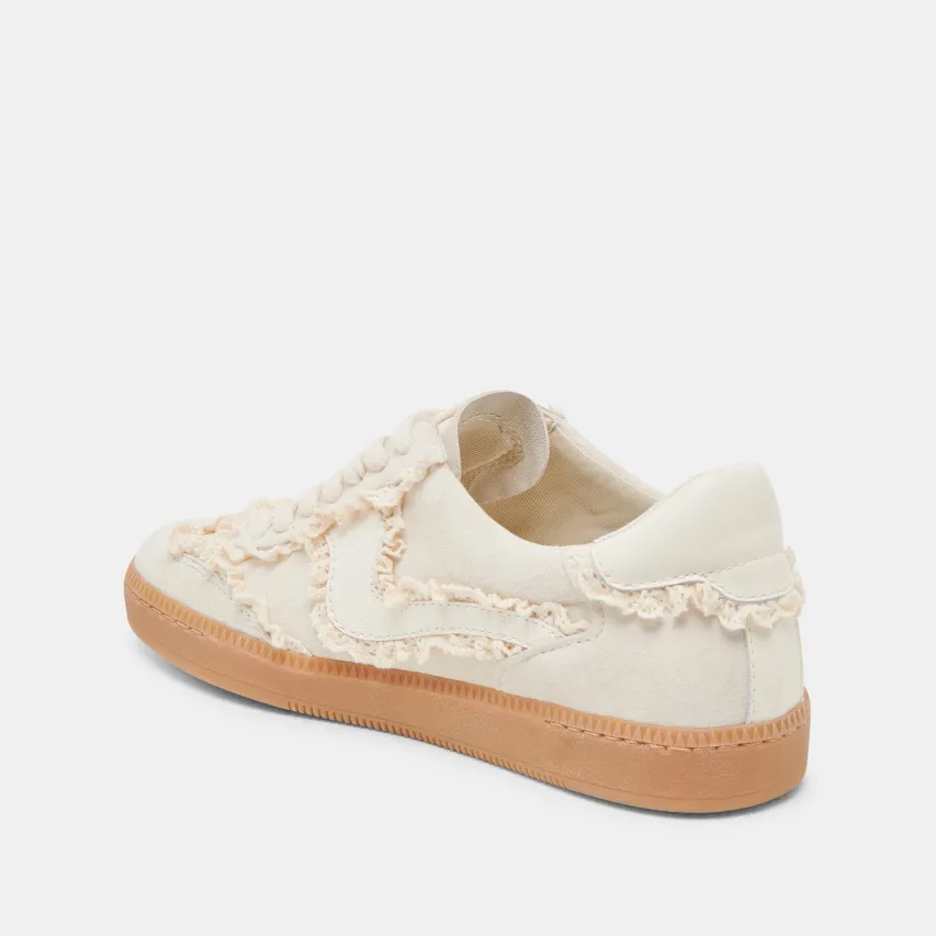 NOTICE LACE SNEAKERS IVORY SUEDE^Dolce Vita Outlet