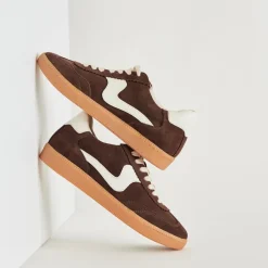 NOTICE SNEAKERS DK BROWN SUEDE^Dolce Vita Online