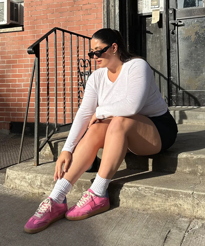 NOTICE SNEAKERS PINK SUEDE^Dolce Vita Best