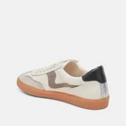 NOTICE SNEAKERS WHITE GREY LEATHER^Dolce Vita Hot