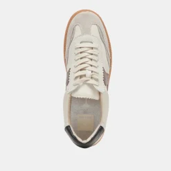 NOTICE SNEAKERS WHITE GREY LEATHER^Dolce Vita Hot