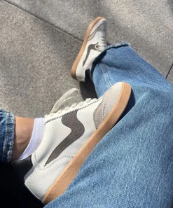 NOTICE SNEAKERS WHITE GREY LEATHER^Dolce Vita Hot