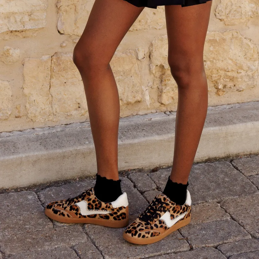 NOTICE STITCH SNEAKERS DK LEOPARD CALF HAIR^Dolce Vita Outlet