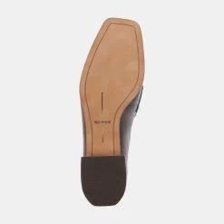 NYGEL LOAFERS DARK OLIVE LEATHER^Dolce Vita Discount